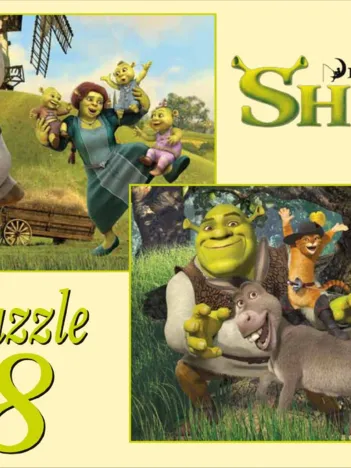 Produit 2 Puzzles - Shrek Image
