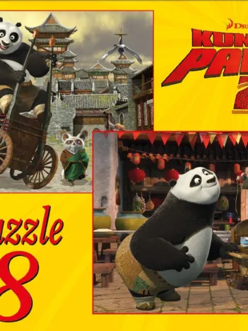 Produit 2 Puzzles - Heroes 2-in-1 Kung Fu Panda Image