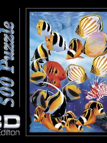 Produit Effet 3D - Poissons Tropicaux Image