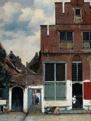 Produit Collection Rijksmuseum Amsterdam - Vermeer Johannes : La Petite Rue Image