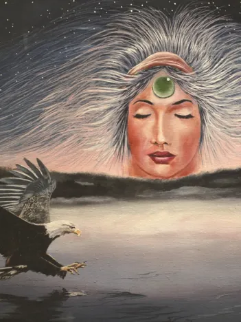 Produit Nico Bulder : La Femme et l'Aigle Image