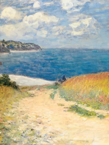Produit Claude Monet - Chemin dans les Bles a Pourville Image