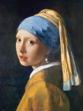 Produit Vermeer Johannes : La Jeune Fille à la Perle, 1665 Image