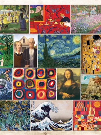 Produit Collage d'Art Image