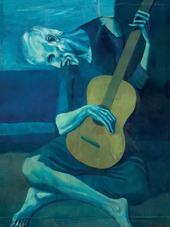 Produit Pablo Picasso - Le Vieux Guitariste Image