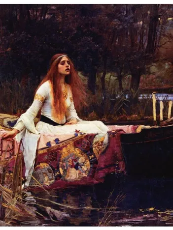 Produit Waterhouse : The Lady of Shalott, 1888 Image