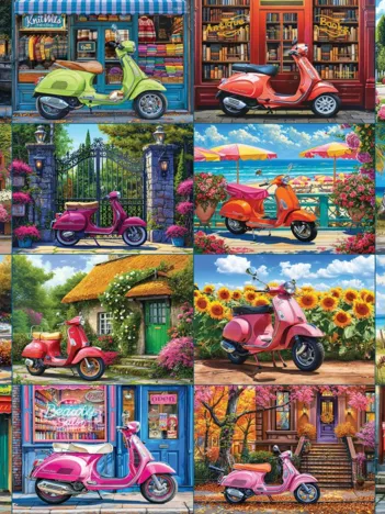 Produit 16 Scooters by Chris Bigelow Image