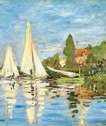 Produit Claude Monet - Régates Argenteuil Image