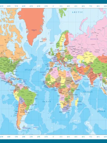 Produit Carte du monde Image