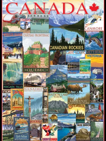Produit Travel Canada Vintage Posters Image