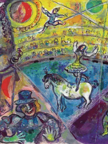 Produit Marc Chagall - Le Cheval de Cirque Image
