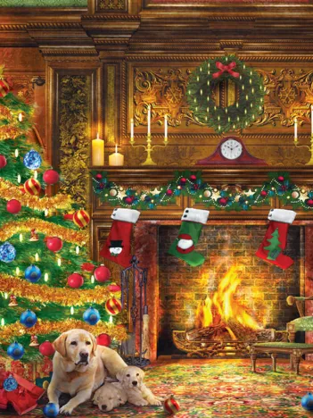 Produit Dominic Davison - Labradors Festifs - Christmas Time Image