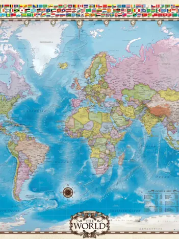 Produit Map of the World Image