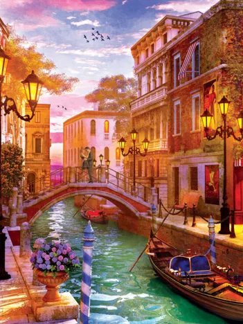 Produit Dominic Davison - Coucher de soleil à Venise Image