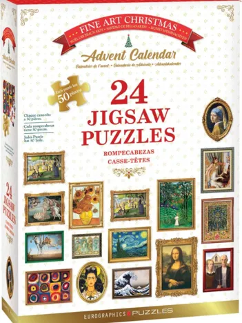 Produit Calendrier de l'Avent Puzzle - Art Christmas Image