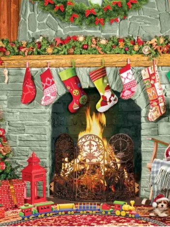 Produit Pièces XXL - Christmas by the Fireplace Image