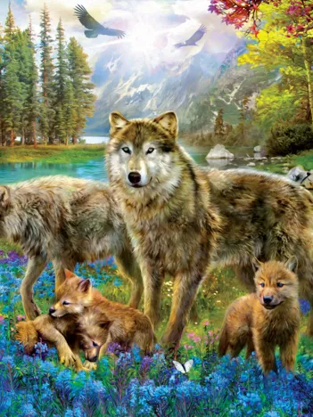 Produit Pièces XXL - Wolf Lake Fantasy Image