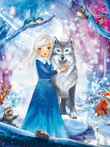 Produit La Princesse dans la Forêt d'Hiver Image