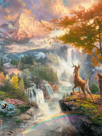 Produit Thomas Kinkade - Disney, Bambi Image