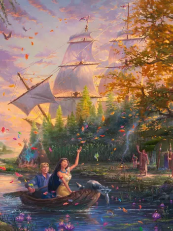 Produit Thomas Kinkade - Disney - Pocahontas Image