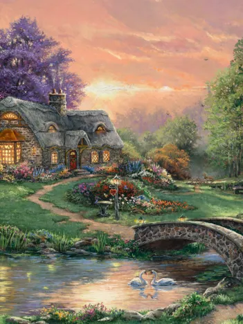 Produit Thomas Kinkade - Retraite Chérie Image