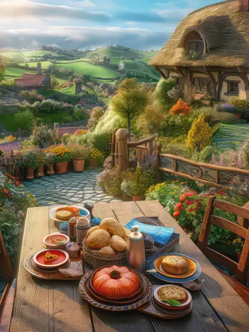 Produit Petit Déjeuner Bucolique Image