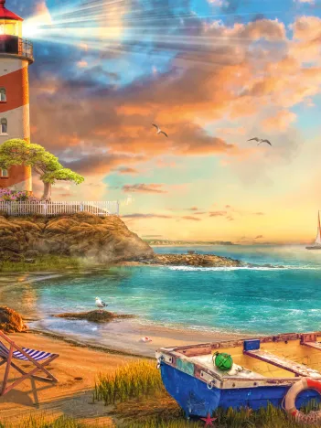 Produit Coucher de Soleil sur la Baie du Phare Image