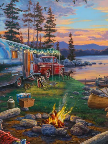 Produit Place de Camping Idyllique Image