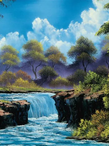 Produit Chute d'Eau dans la Clairière Image