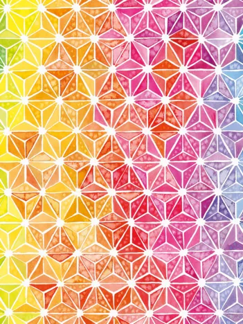Produit Triangles Multicolores Image