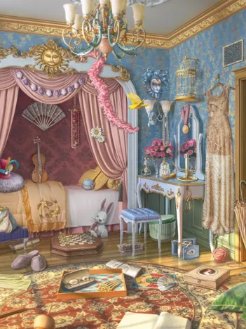 Produit La chambre à coucher de June Image