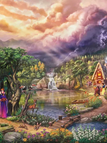 Produit Disney, Blanche-Neige et la Reine Image