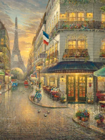 Produit Puzzle en bois - Paris Pittoresque Image