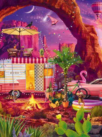 Produit Jeff Haynie - Camping dans le Désert Image