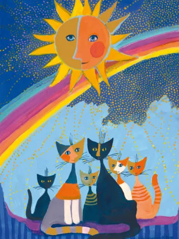 Produit Sous la pluie d'or Image