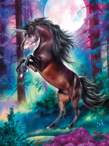 Produit Licorne au clair de lune Image