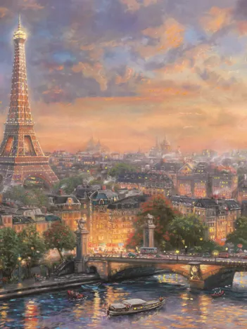 Produit Thomas Kinkade - Paris, Ville de l'Amour Image