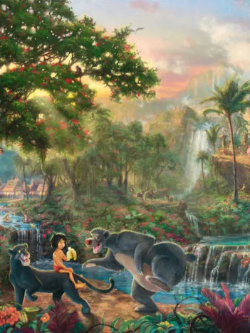 Produit Thomas Kinkade - Le Livre de la Jungle Image
