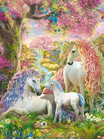 Produit La Famille de Licornes Image