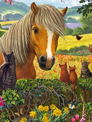 Produit Mignons Visiteurs dans la Prairie Image