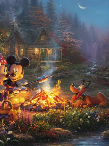 Produit Disney - Mickey & Minnie Petite Douceur Au Feu de camp - Eco-Friendly Image