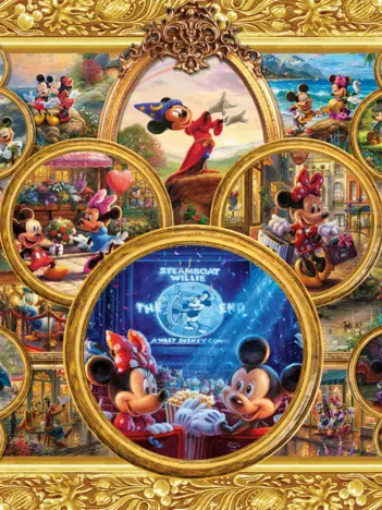 Produit Mickey & Minnie - Collage de Rêves Image