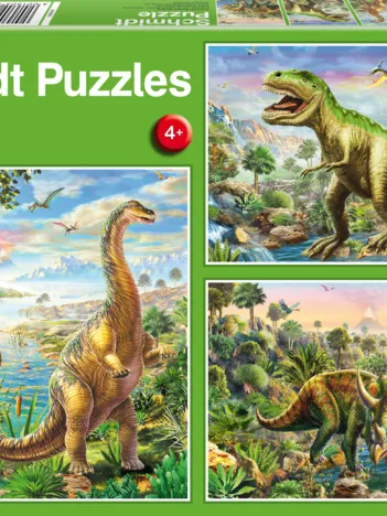 Produit 3 Puzzles - Dinosaures Image