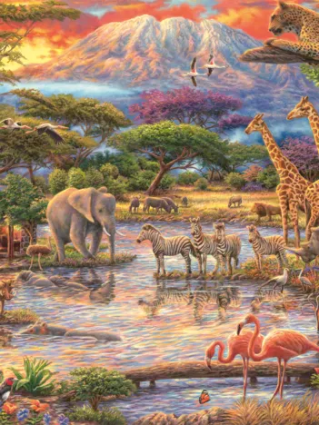 Produit Au Pied du Kilimandjaro Image