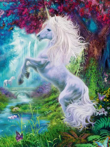 Produit Licorne dans le Jardin Enchanté Image