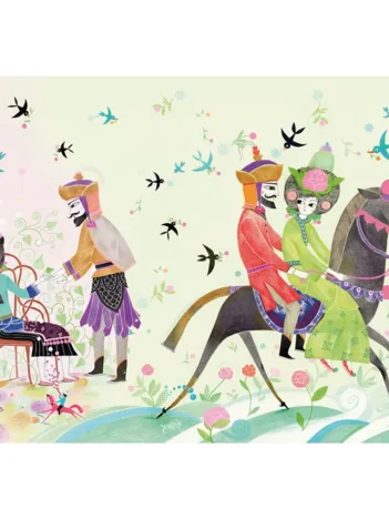 Produit Puzzle en Bois Découpé à la Main - Wang Yi : Les Milles Et Une Nuits Image