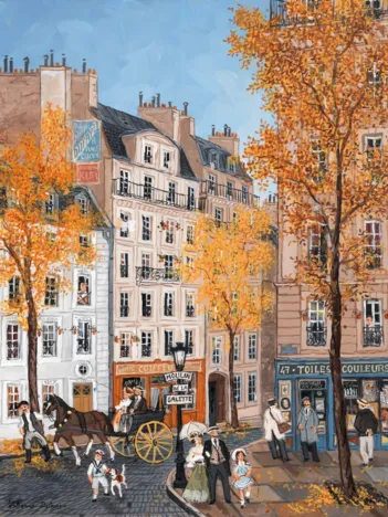 Produit Puzzle en Bois Découpé à la Main - Marchand De Couleurs Image