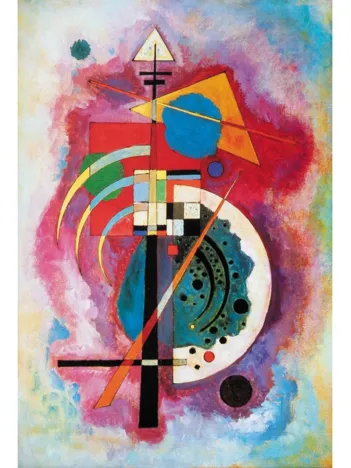 Produit Puzzle en Bois Découpé à la Main - Kandinsky : Hommage À Grohmann Image