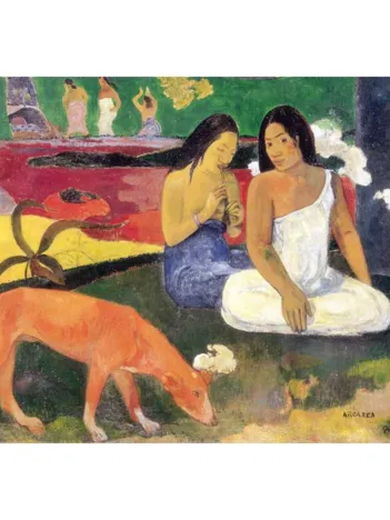 Produit Puzzle en Bois Découpé à la Main - Paul Gauguin - Arearea Image