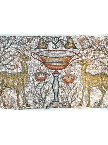 Produit Puzzle en Bois Découpé à la Main - Art Byzantin - Les Gazelles Image